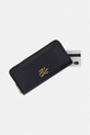 Karl Lagerfeld portfel damski skórzany K/AUTOGRAPH czarny B2W32006