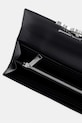 Akcesoria Karl Lagerfeld portfel damski skórzany K/SIGNATURE B2W32014 czarny