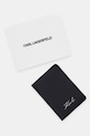 Karl Lagerfeld etui na paszport damskie skórzane K/SIGNATURE B2W32069 czarny