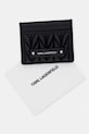 Karl Lagerfeld etui na karty damskie K/WEAVE czarny B2W32001