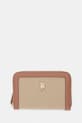 U.S. Polo Assn. portfel damski HOUSTON tekstylny beżowy WEUHU6385WZC