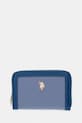 U.S. Polo Assn. portfel damski HOUSTON tekstylny niebieski WEUHU6385WZC