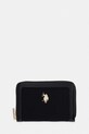 Denarnica U.S. Polo Assn. HOUSTON Tekstil črna WEUHU6385WZC