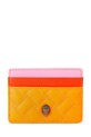 Kurt Geiger London puzdro na karty dámske kožené Kensington oranžová 5368157129