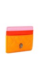Kurt Geiger London puzdro na karty dámske kožené Kensington 5368157129 oranžová SS26