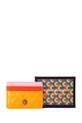 Kurt Geiger London puzdro na karty dámske kožené Kensington 5368157129 oranžová