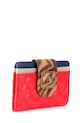 Kurt Geiger London dámske kožené puzdro na karty Pimlico 5371236019 červená SS26