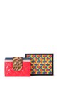 Kurt Geiger London dámske kožené puzdro na karty Pimlico 5371236019 červená