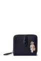Polo Ralph Lauren portfel damski skórzany granatowy 427P10990