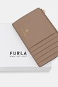 Akcesoria Furla portfel damski skórzany Camelia M WP00310.ARE000.1257S beżowy