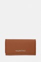 Valentino Bags portfel damski z imitacji skóry ALEKSANDRA brązowy VPS9W9113
