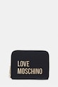 Love Moschino portfel damski z imitacji skóry czarny JC5613PP0OKD0000