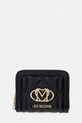 Love Moschino portfel damski z imitacji skóry czarny JC5641PP0OLC0000