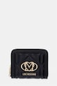 Love Moschino portfel damski z imitacji skóry czarny JC5641PP0OLC0000