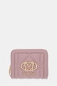 Love Moschino portfel damski z imitacji skóry różowy JC5641PP0OLC0600