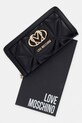 Love Moschino portfel damski z imitacji skóry JC5644PP0OLC0000 czarny