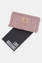 Love Moschino portfel damski z imitacji skóry JC5644PP0OLC0600 różowy