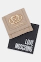 Love Moschino portfel damski z imitacji skóry JC5647PP0OLC0209 beżowy