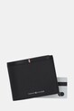 Tommy Hilfiger portfel skórzany czarny AM0AM13969