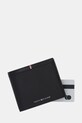 Tommy Hilfiger portfel skórzany czarny AM0AM13970