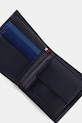 Dodatki Usnjena denarnica Tommy Hilfiger AM0AM13978 mornarsko modra