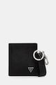 Δερμάτινο πορτοφόλι Guess λείο δέρμα μαύρο GFBOXM.P6101