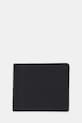 Δερμάτινο πορτοφόλι HUGO ETHON_4cc Coin MG λείο δέρμα μαύρο 50558572