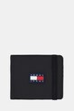 Tommy Jeans portfel drobny wzór czarny AM0AM13867