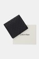 Calvin Klein portfel skórzany LV04D1127G czarny