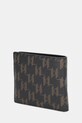 Karl Lagerfeld portfel K/MONOGRAM B1M32055 brązowy SS26
