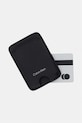Αξεσουάρ Calvin Klein Θήκη για κάρτες ανδρική δερμάτινη LV04D1162G μαύρο