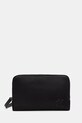 Calvin Klein vrecko pánske kožené čierna LV04D1172G