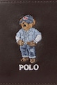 Polo Ralph Lauren portfel skórzany brązowy 405P08100