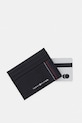 Αξεσουάρ Tommy Hilfiger Θήκη για κάρτες Ανδρική δερμάτινη AM0AM14228 μαύρο