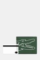 Lacoste portfel skórzany męski NH5271FW zielony