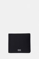 BOSS portfel męski z imitacji skóry czarny 50563639