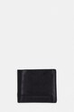 Kožená peňaženka U.S. Polo Assn. GORDON usňová koža čierna WEU5G2691MHA