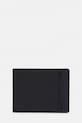 Kožená peňaženka U.S. Polo Assn. BLACKBURN usňová koža čierna WEU7M2709MHA