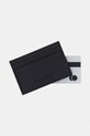 Akcesoria Blauer etui na karty męskie skórzane CLIPCASE01 czarny
