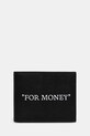 Off-White Quote portfel skórzany czarny OMNC074C99LEA001