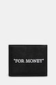Off-White Quote portfel skórzany czarny OMNC074C99LEA001