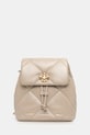 Δερμάτινο σακίδιο Tory Burch Kira Diamond λείο δέρμα μπεζ 170485.250