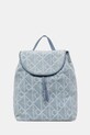 Calvin Klein plecak miejski damski jeansowy niebieski LV04F3508G