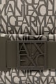 Armani Exchange mestni nahrbtnik ženski iz umetnega usnja zelena 949153.3F742