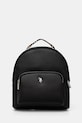 U.S. Polo Assn. plecak miejski damski z imitacji skóry MANSION czarny BEUE59090WVP