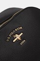 U.S. Polo Assn. plecak damski z imitacji skóry STANFORD czarny BEUSS9074WVP