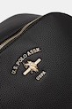 U.S. Polo Assn. plecak damski z imitacji skóry STANFORD czarny BEUSS9074WVP