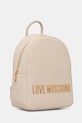 Love Moschino plecak damski z imitacji skóry JC4193PP0OKD0110 beżowy SS26