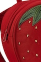 Konges Sløjd plecak dziecięcy STRAWBERRY MINI BACKPACK KS104440.PPY2 czerwony