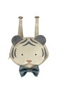 Donsje plecak dziecięcy skórzany Tendo Backpack Festive White Tiger 5519404 beżowy SS26
